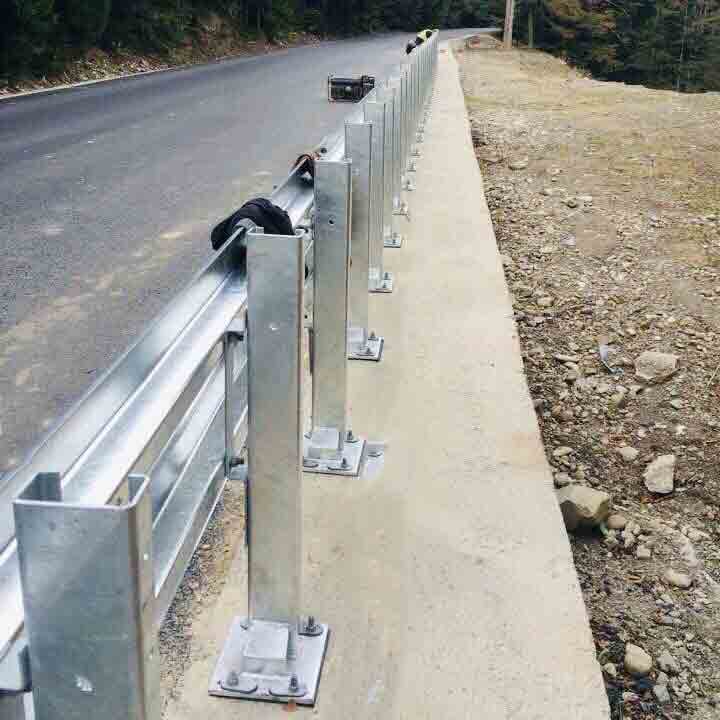 Highway guardrail C Post
