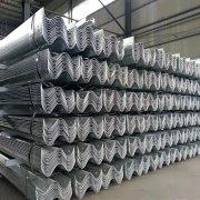 Quality control point of galvanized wave guardrail